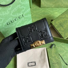 [GUCCI-구찌] GG 카드 케이스 지갑
