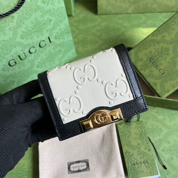 [GUCCI-구찌] GG 카드 케이스 지갑