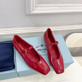 프라다 PRADA 여성 발레리나 플랫