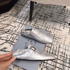 프라다 PRADA 여성 플랫