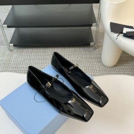 프라다 PRADA 여성 발레리나 플랫