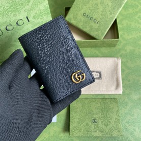 [GUCCI-구찌] GG 마몬트 폴딩 카드지갑