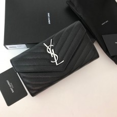 [SAINT LAURENT-생로랑] 모노그램 플랩 장지갑