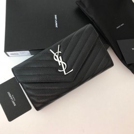 [SAINT LAURENT-생로랑] 모노그램 플랩 장지갑
