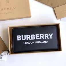 [BURBERRY-버버리] 로고 프린트 지퍼월렛