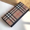 [BURBERRY-버버리] 빈티지 체크 E-캔버스 장지갑