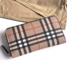[BURBERRY-버버리] 빈티지 E-캔버스 지퍼월렛