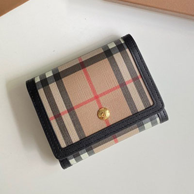 [BURBERRY-버버리] 스몰 빈티지 체크 반지갑