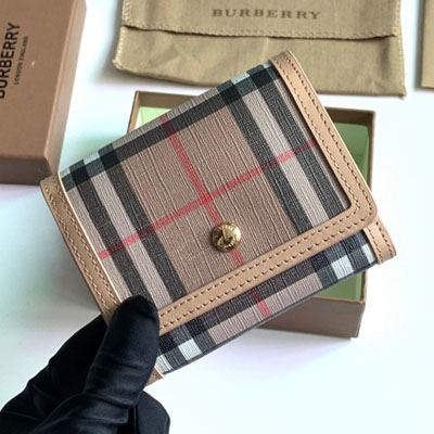 [BURBERRY-버버리] 스몰 빈티지 체크 반지갑