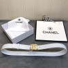 [CHANEL-샤넬] CC 로고 벨트