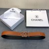 [CHANEL-샤넬] CC 로고 벨트