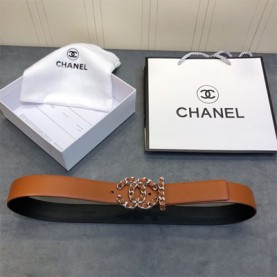 [CHANEL-샤넬] CC 로고 벨트