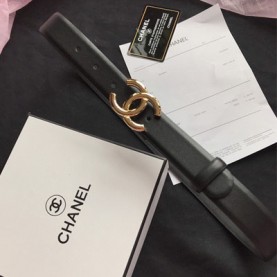 [CHANEL-샤넬] CC 로고 벨트