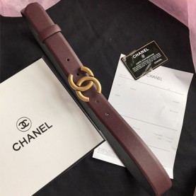 [CHANEL-샤넬] CC 로고 벨트