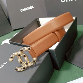 [CHANEL-샤넬] CC 로고 벨트