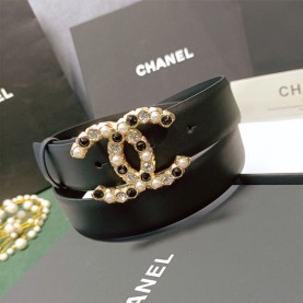 [CHANEL-샤넬] CC 로고 벨트