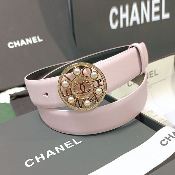 [CHANEL-샤넬] CC 로고 벨트