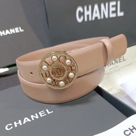 [CHANEL-샤넬] CC 로고 벨트