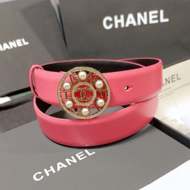 [CHANEL-샤넬] CC 로고 벨트