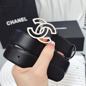 [CHANEL-샤넬] CC 로고 벨트