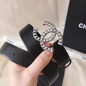 [CHANEL-샤넬] CC 로고 벨트