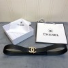 [CHANEL-샤넬] CC 로고 벨트