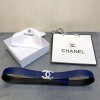 [CHANEL-샤넬] CC 로고 벨트