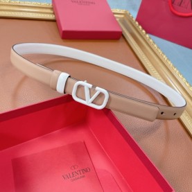 [VALENTINO-발렌티노] 브이로그 양면 송아지 가죽 벨트