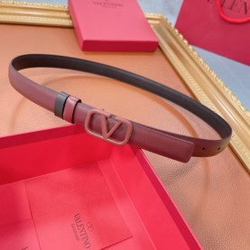 [VALENTINO-발렌티노] 브이로그 양면 송아지 가죽 벨트
