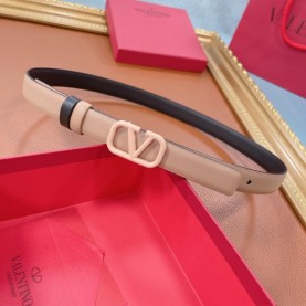 [VALENTINO-발렌티노] 브이로그 양면 송아지 가죽 벨트