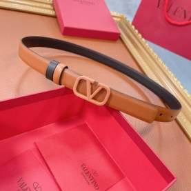 [VALENTINO-발렌티노] 브이로그 양면 송아지 가죽 벨트