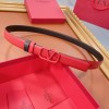 [VALENTINO-발렌티노] 브이로그 양면 송아지 가죽 벨트