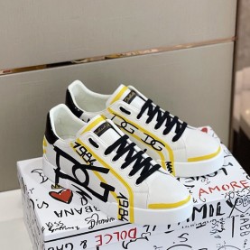 돌체가바나 D&G 남성 로우탑 스니커즈