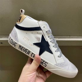 골든구스 GOLDEN GOOSE 남여공용 슈퍼스타 하이탑 스니커즈
