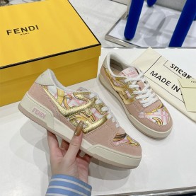펜디 FENDI 남여공용 매치 스니커즈