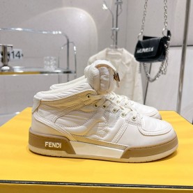 펜디 FENDI 여성 바케트 포켓 스니커즈