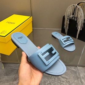 펜디 FENDI 여성 슬라이드 슬리퍼