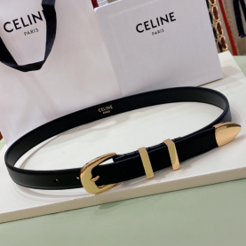 [CELINE-셀린느] 미듐 웨스턴 벨트