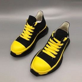 릭오웬스 Rick Owens 남여공용 다크쉐도우 로우탑 스니커즈