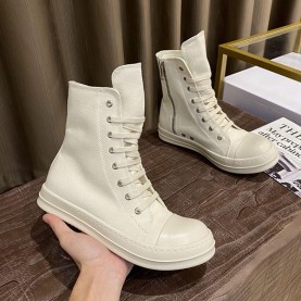 릭오웬스 Rick Owens 남여공용 스니커즈 하이탑