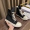 릭오웬스 Rick Owens 남여공용 스니커즈 하이탑