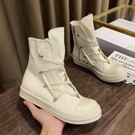 릭오웬스 Rick Owens 남여공용 스니커즈 하이탑