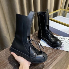 릭 오웬스 Rick Owens 남여공용 스니커즈 하이탑