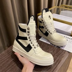릭 오웬스 Rick Owens 남여공용 스니커즈 하이탑