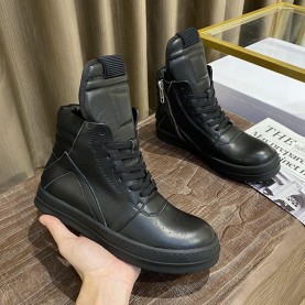 릭 오웬스 Rick Owens 남여공용 스니커즈 하이탑