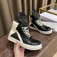 릭 오웬스 Rick Owens 남여공용 스니커즈 하이탑