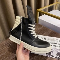 릭 오웬스 Rick Owens 남여공용 스니커즈 하이탑