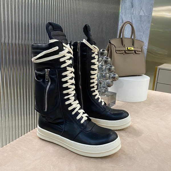 릭오웬스 Rick Owens 남여공용 카고 바스켓 레더롱