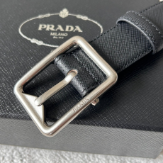 [PRADA-프라다] 사피아노 가죽벨트