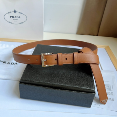 [PRADA-프라다] 사피아노 가죽벨트